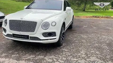 Glacier White Bentley Bentayga | Bentley Glasgow