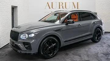 [2023] BENTLEY BENTAYGA S NARDO CAMBRIAN GREY HERMES ORANGE EXTERIOR & INTERIOR by AURUM [4K]