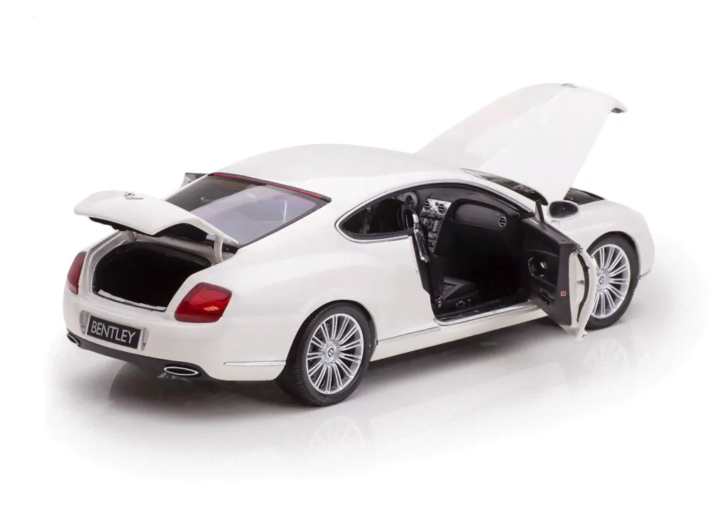 Масштабная модель Bentley Continental GT 2008 белый лучшая цена!-4