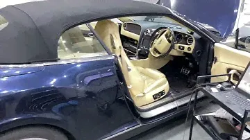 Bentley Continental GTC (3W) - Electric Seats Fault Diagnosis and Repair