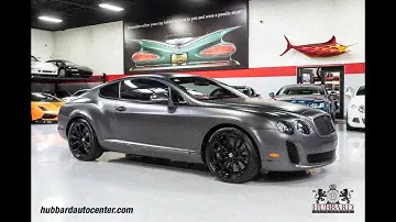 2010 Bentley Continental Supersports
