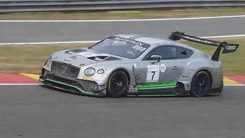 2018 Bentley Continental GT3 Bentley Team M-Sport 70th Total 24h Spa